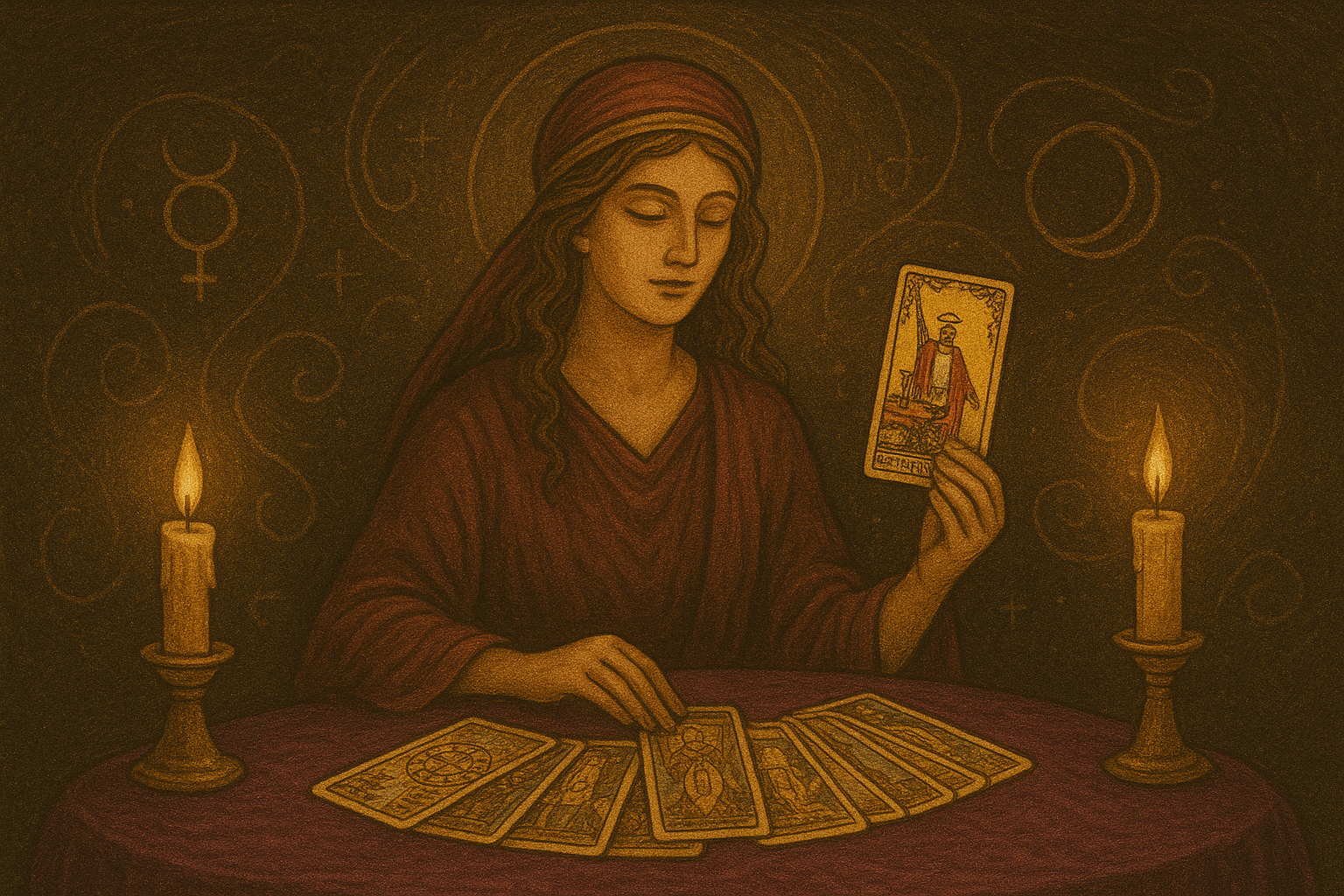 Tarot Marcela - Portada Mística